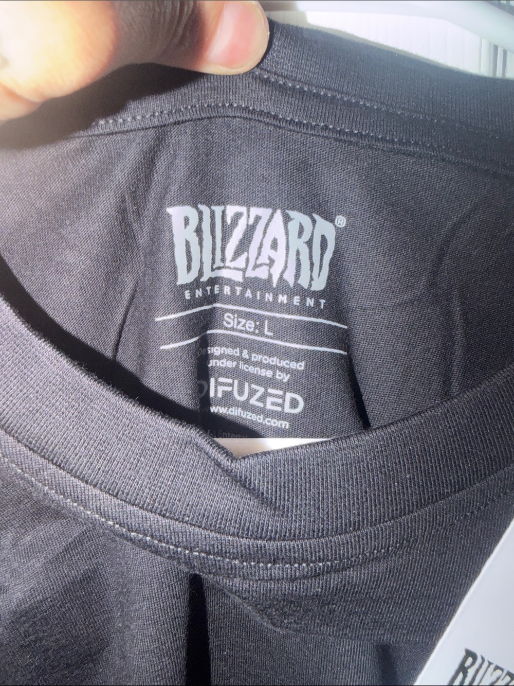 Blizzard Overwatch Black Graphic Short Sleeve Tee - Picture 3 of 6